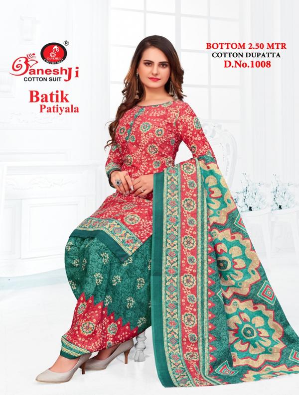 Ganeshji Batik Patiyala Vol-1 - Readymade Suits Collection